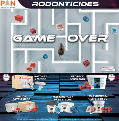 Rodonticides GAME OVER