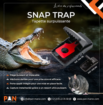Les atouts de la tapette SNAP TRAP